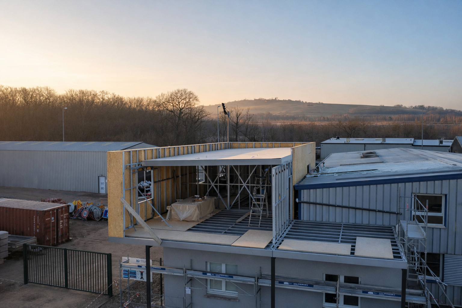 surélévation de bureaux Atton TH Concept